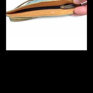 SOLD Hand Painted Leather Crossbody Shoulder Bag Safari Elephant Zebra Lion